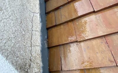 Vernis incolore sur des tuiles à Sartrouville